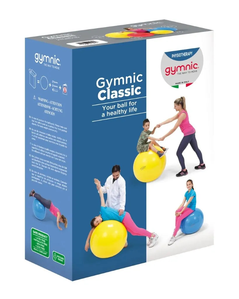 Gymnic Classic Ball Exercise and Rehabilitation Tool for Physiotherapy, Balance Training and Core Strengthening