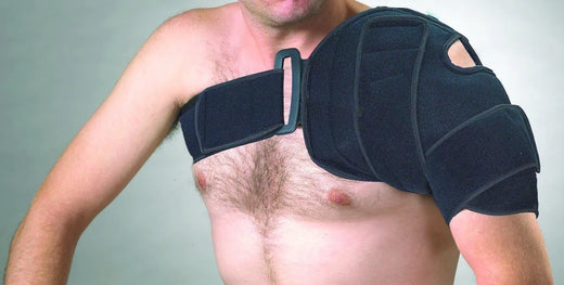 Lumark Cold Compression Shoulder Support Wrap - rehabilitation and recovery product