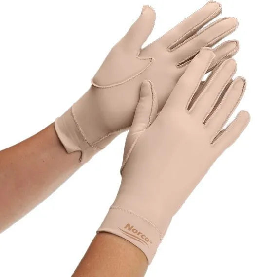 NorthCoast Norco Comfort Support Gloves Over-the-Wrist for Hand Compression, Wrist Support and Rehabilitation Programs