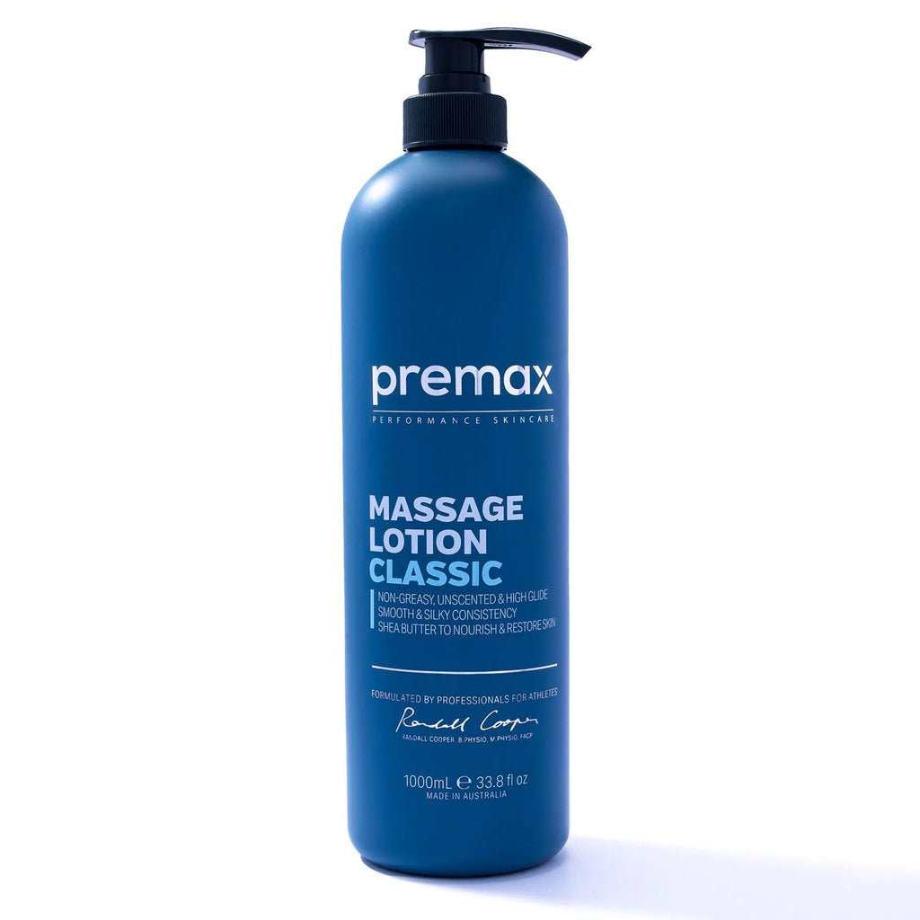 Premax Massage Lotion 1L Unscented Professional Formula - rehabilitation and recovery product