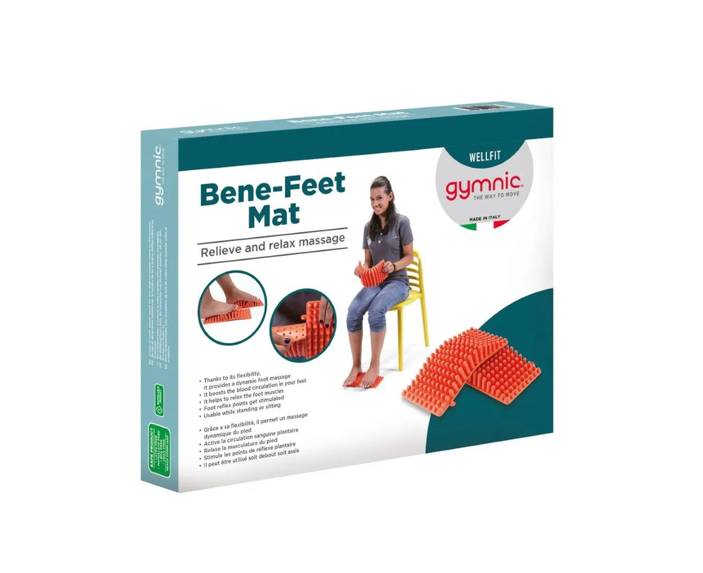 Gymnic Bene-Feet Mat Foot Massage Tool Orange - rehabilitation and recovery product