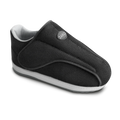 Darco AllRound black post-operative shoe with seamless interior, wide opening, closed-toe design, and non-slip EVA outsole.