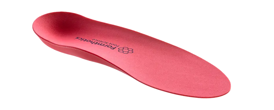 Formthotics Original Red Single Hard Full Length Orthotic Insole