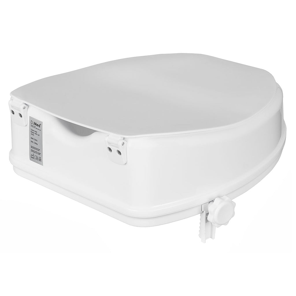 Raised Toilet Seat With Lid – Image 5