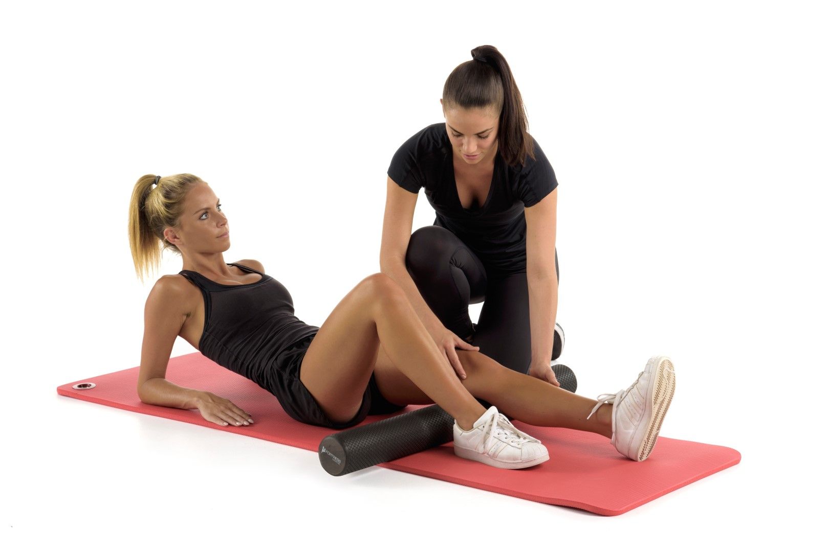 Fortress 10CM Dia Short Round Foam Roller / Black – product image 3