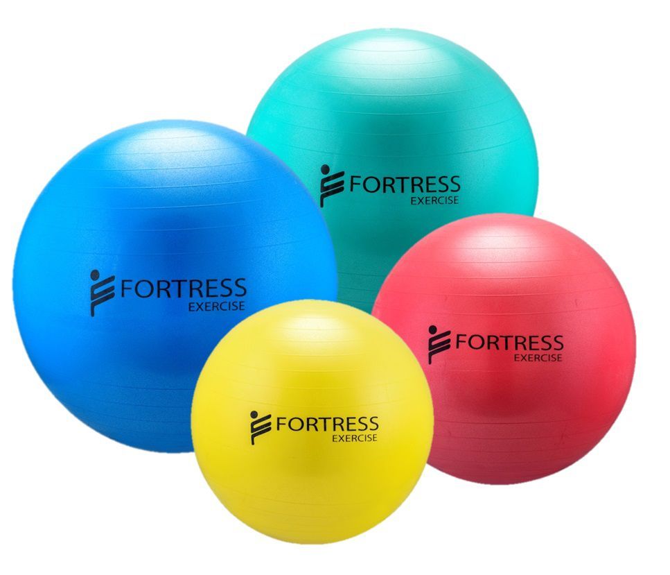 Fortress Rainbow Rehab Anti-Burst Gym / Fitness Balls