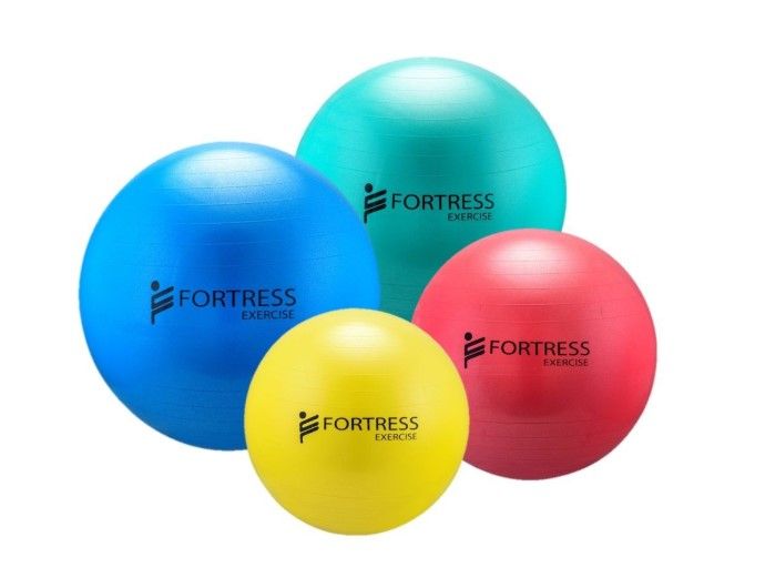 Fortress Rainbow Rehab Anti-Burst Gym / Fitness Balls