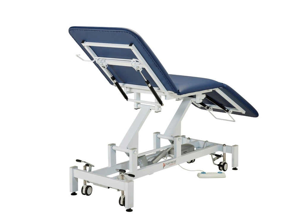 Fortress Paramount 3 Section / White Frame / Navy Upholstery – product image 3