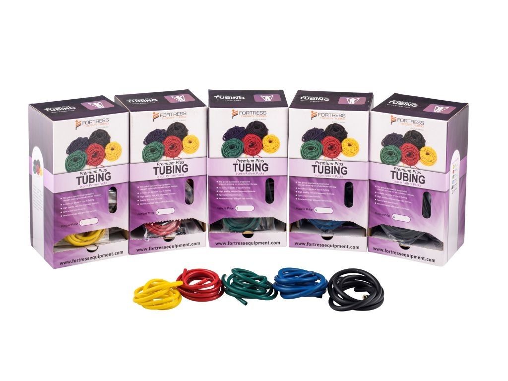 Fortress Rainbow Premium Plus Exercise Tubing Packs – product image 2