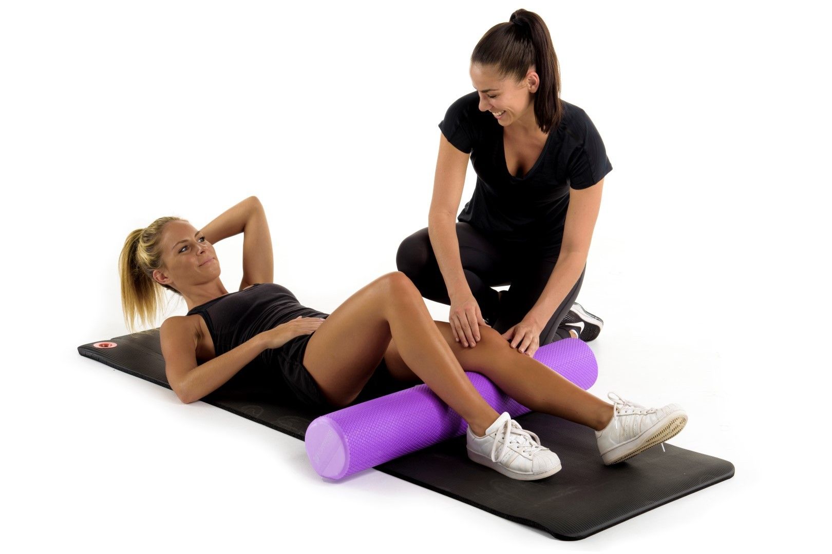 Fortress Soft Foam Roller 90CM / Purple – product image 4