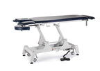 Fortress Stability Contour Massage Table / White Frame / Navy Upholstery – product image 8