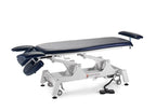 Fortress Stability Contour Massage Table / White Frame / Navy Upholstery – product image 7