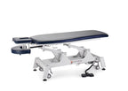 Fortress Stability Contour Massage Table / White Frame / Navy Upholstery – product image 6