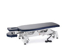 Fortress Stability Contour Massage Table / White Frame / Navy Upholstery – product image 5