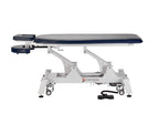 Fortress Stability Contour Massage Table / White Frame / Navy Upholstery – product image 4