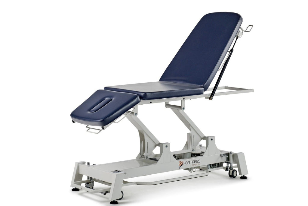 Fortress Stability Designer 3-Section Shorthead / White Frame / Navy Upholstery – product image 8