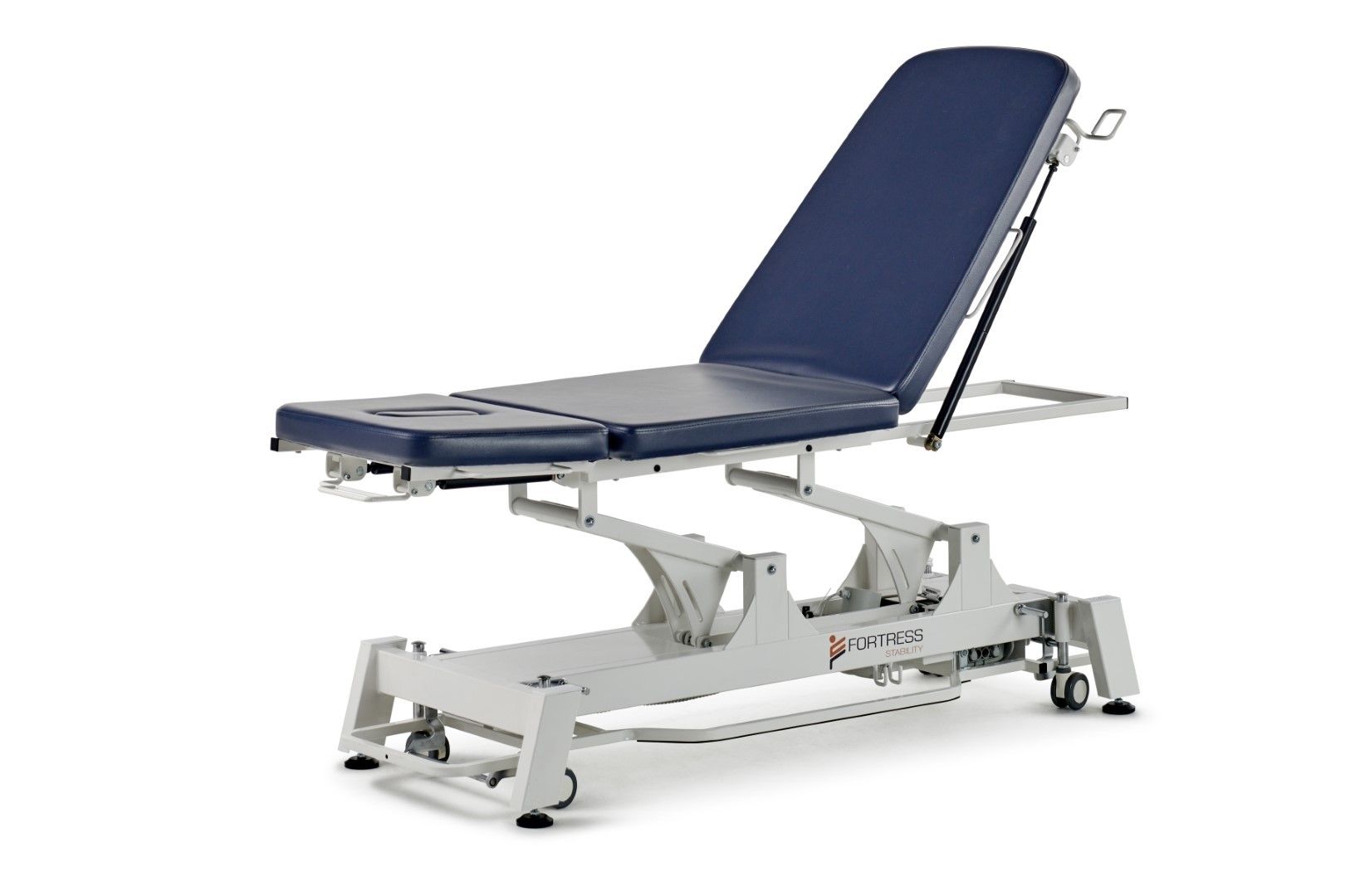 Fortress Stability Designer 3-Section Shorthead / White Frame / Navy Upholstery – product image 6
