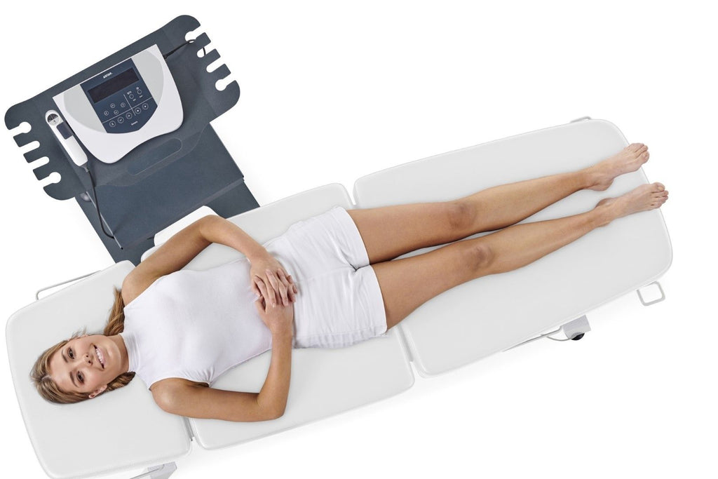 Fortress Stability Designer 3-Section Shorthead / White Frame / Navy Upholstery – product image 4