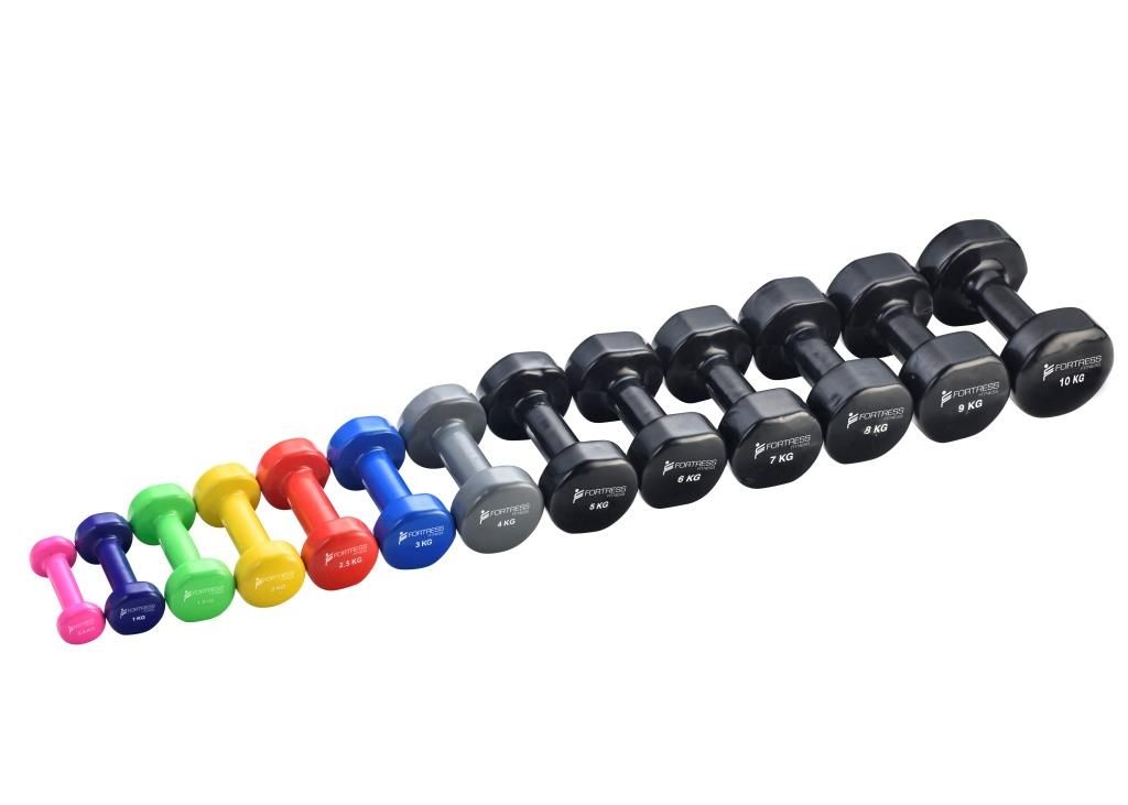 Fortress Vinyl Dumbbell Weights – product image 9
