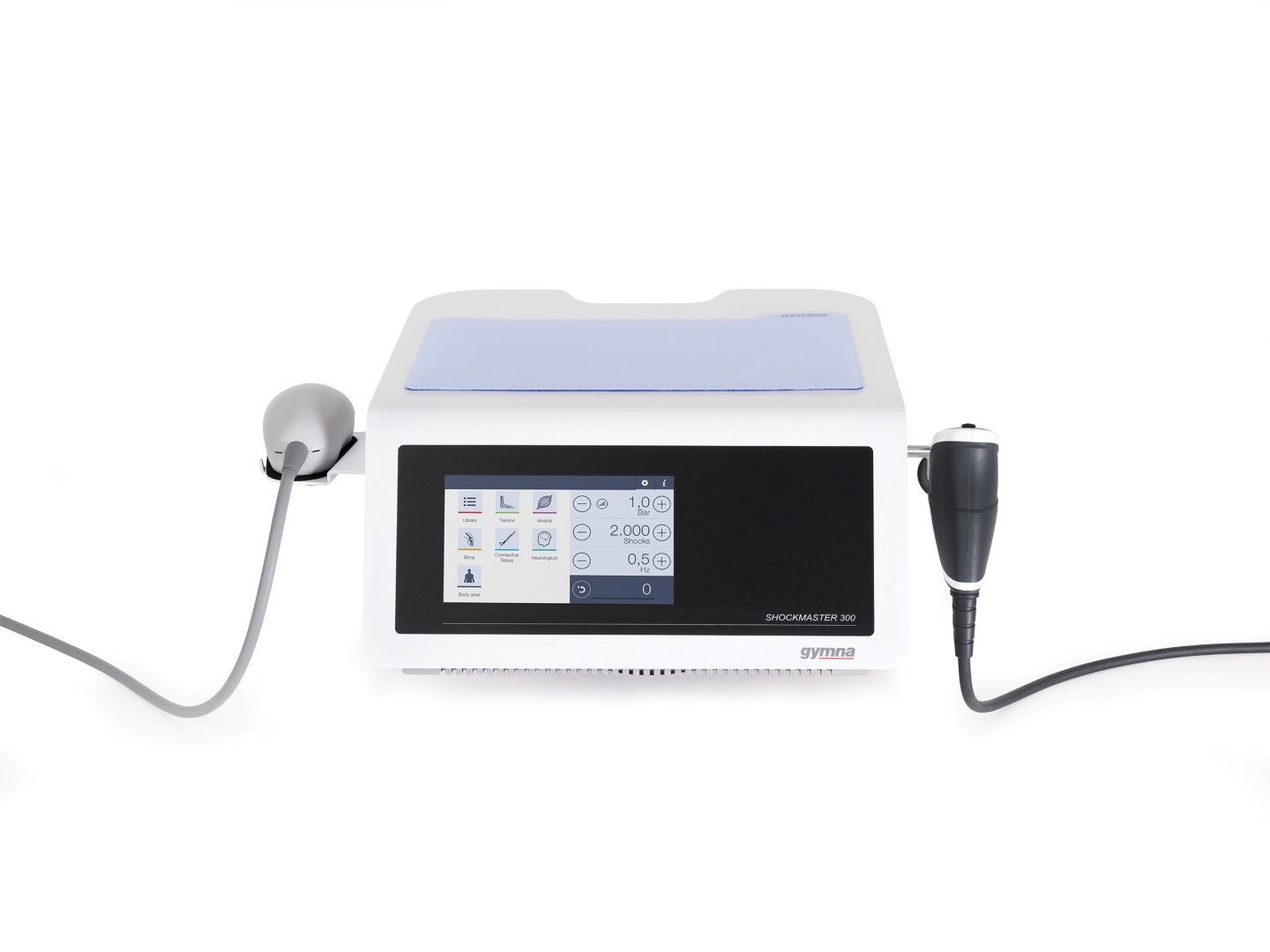 Gymna Shockmaster 300 Pro Eswt Shockwave / Including 5.0 Million Shocks & 3X Free Applicators – product image 7