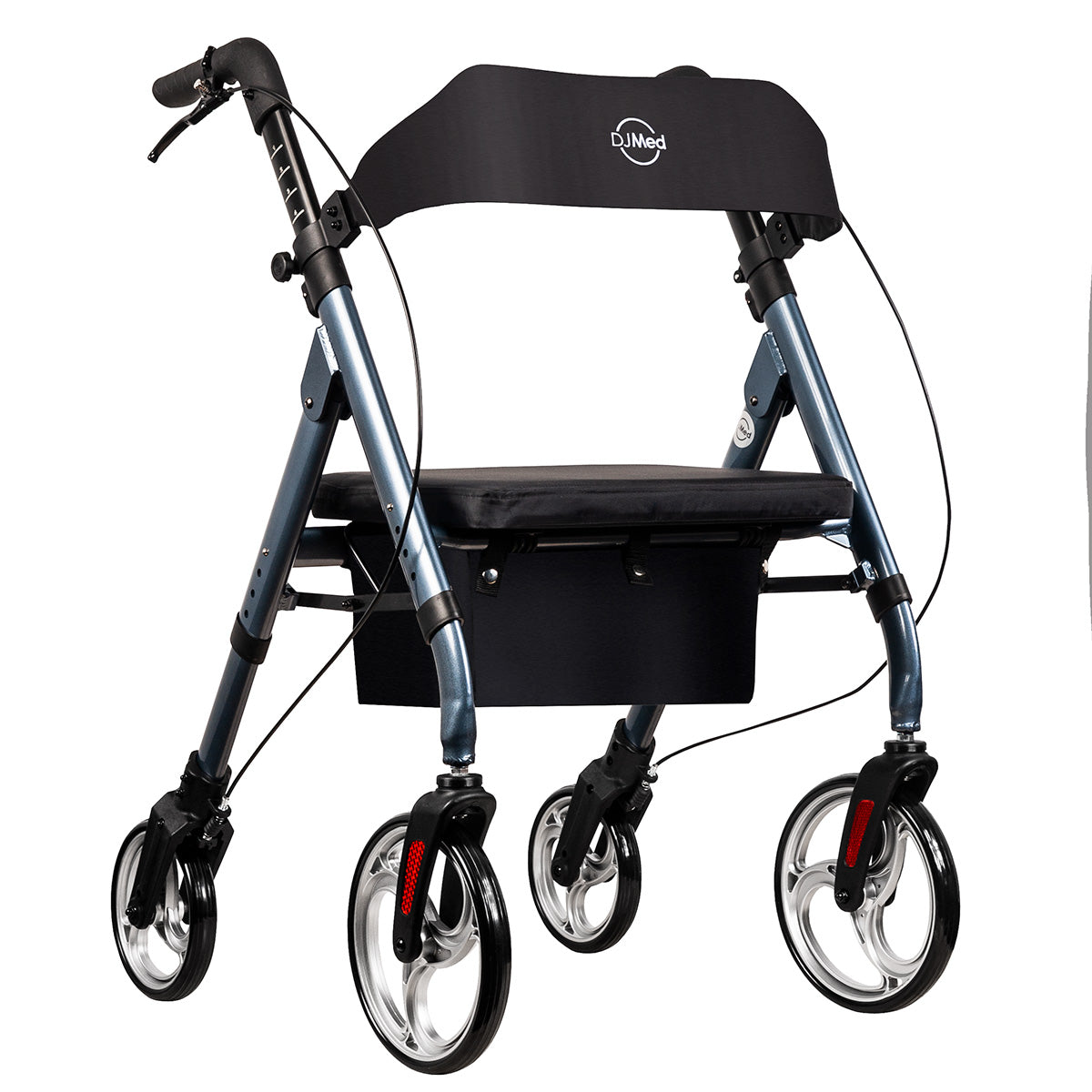 Tall & Strong Rollator, Heavy Duty Bariatric Mobility Walker – Image 2