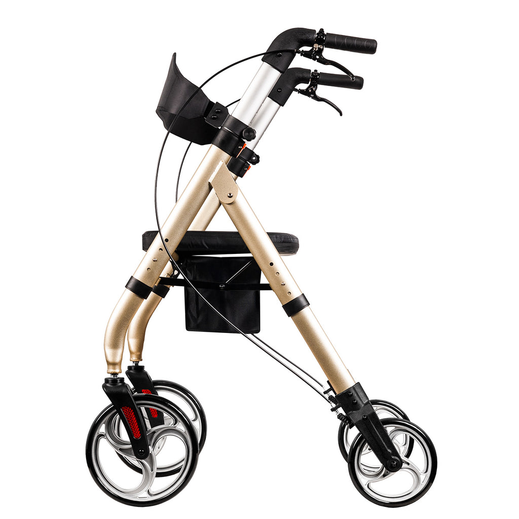 Tall & Strong Rollator, Heavy Duty Bariatric Mobility Walker – Image 4