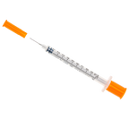 Insulin Syringe with Fixed Needle, Box of 100 – DJM