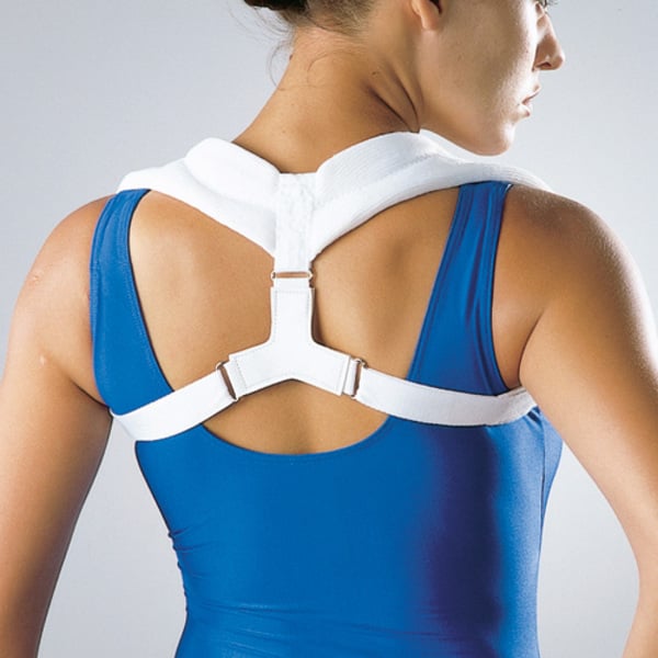 LP Clavic Brace figure-eight posture support