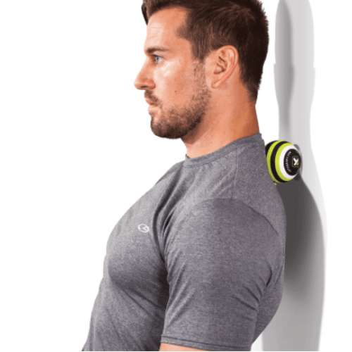 TriggerPoint MB1 Massage Ball in use