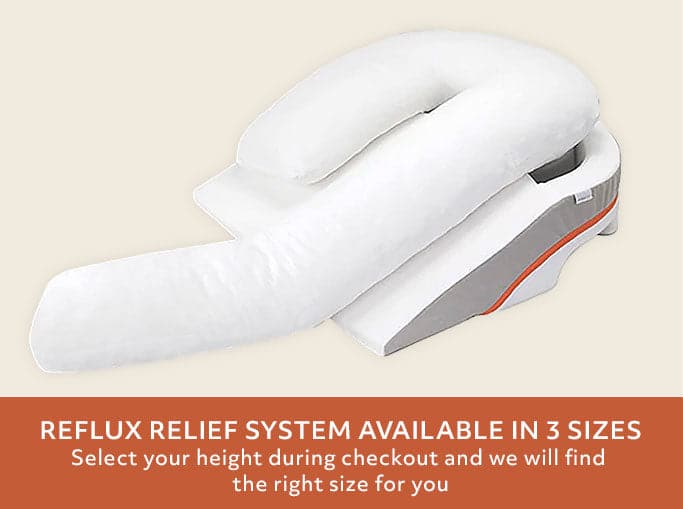 MedCline Reflux Relief System in use