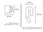 MedCline Shoulder Relief System dimensions
