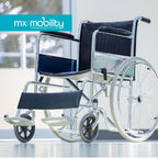 Medinox wheelchair folded dimensions and features