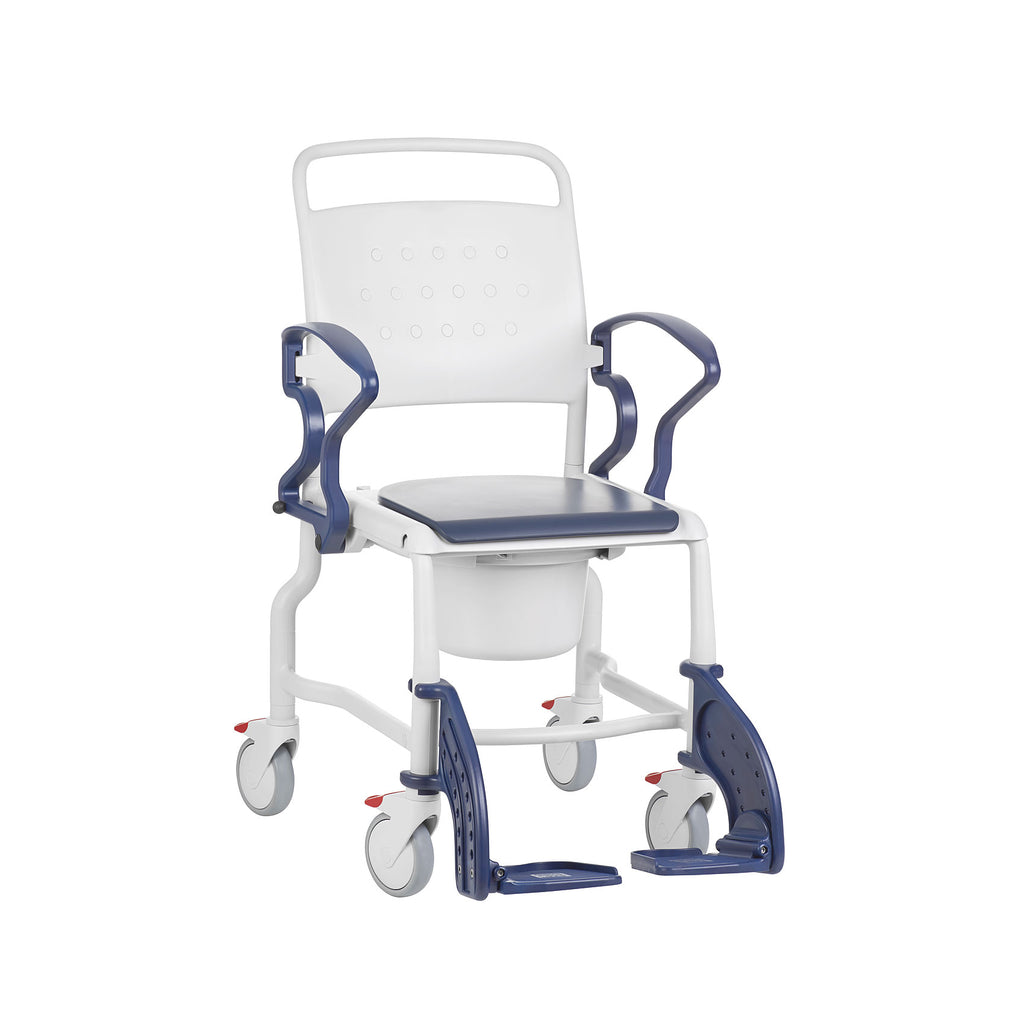 Rebotec Bonn, Commode Chair - Blue – Rebotec