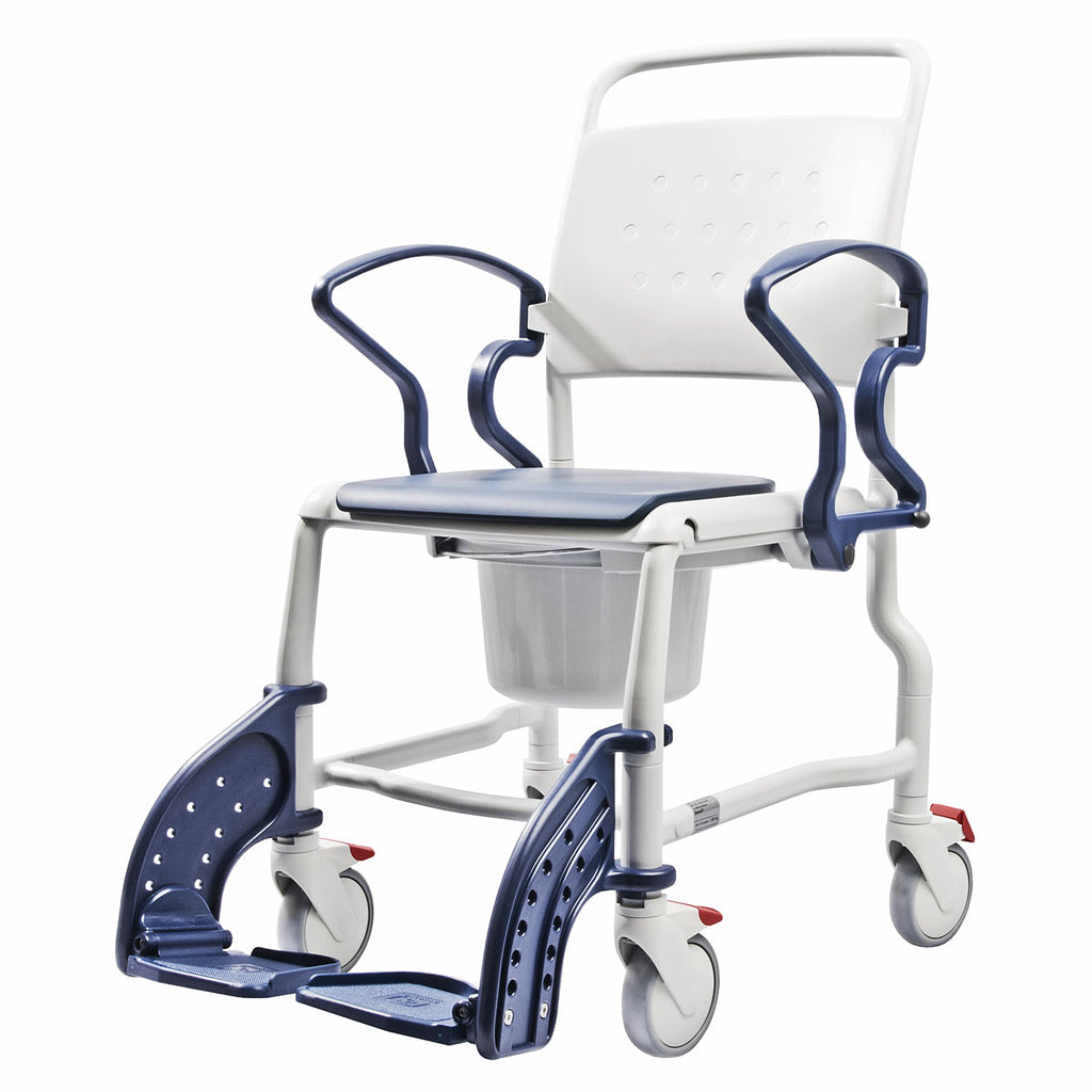 Rebotec Bonn, Commode Chair - Blue – Image 2