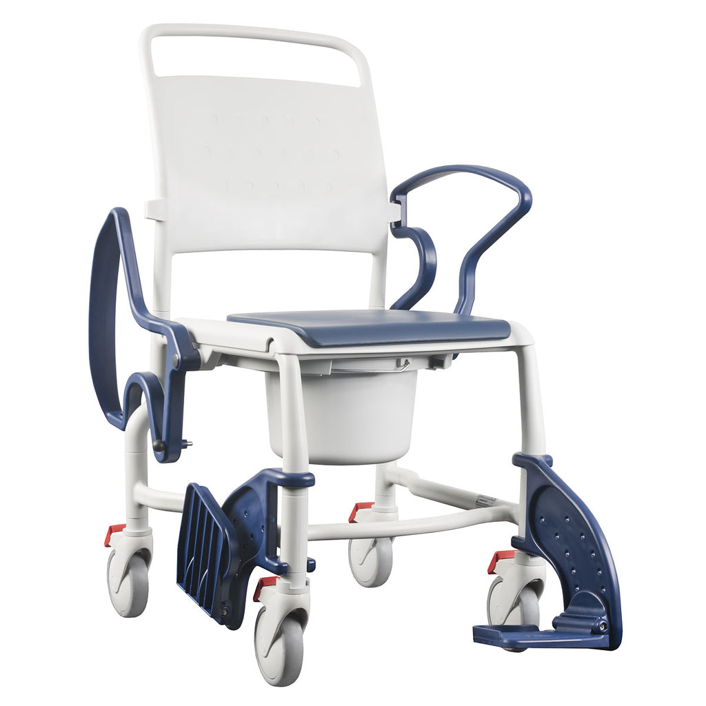 Rebotec Bonn, Commode Chair - Blue – Image 3