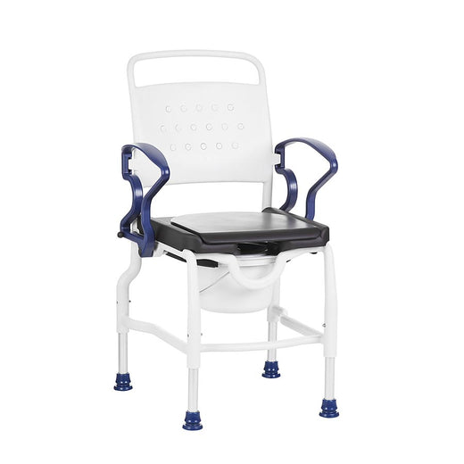Rebotec Konstanz, Shower Commode Chair with PU Soft Seat – Rebotec