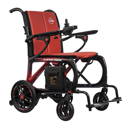 MyRide Carbon, Ultralight Carbon Fiber Electric Wheelchair – DJM