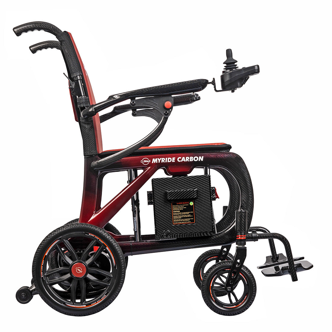 MyRide Carbon, Ultralight Carbon Fiber Electric Wheelchair – Image 3
