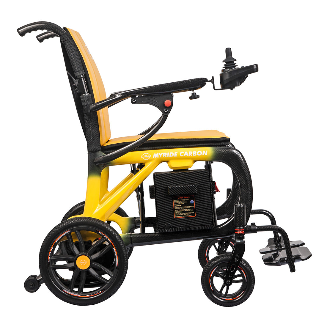 MyRide Carbon, Ultralight Carbon Fiber Electric Wheelchair – Image 4