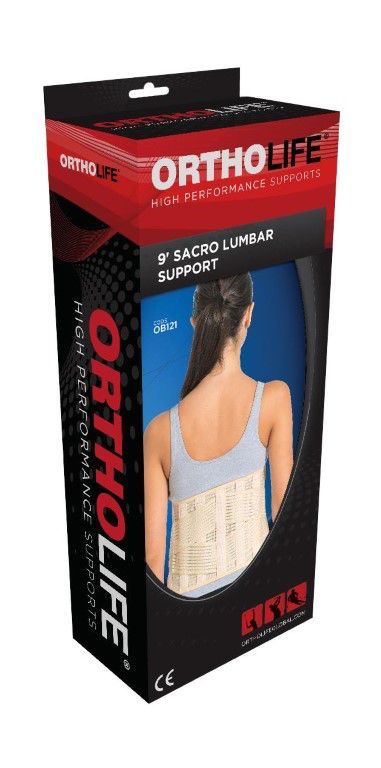 Ortholife 9" Sacro Lumbar Support – product image 4