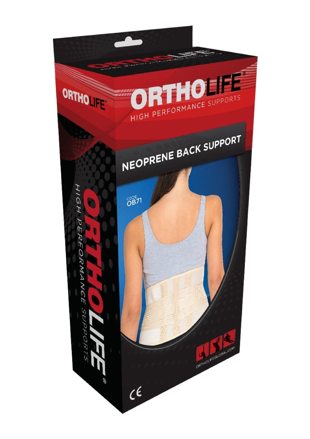 Ortholife Neoprene Back Support - Universal – product image 3