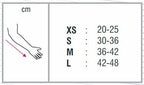 Orthocare arm sling forearm length size guide