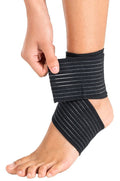 Ortholife Elastic Ankle Wrap / Black – Universal