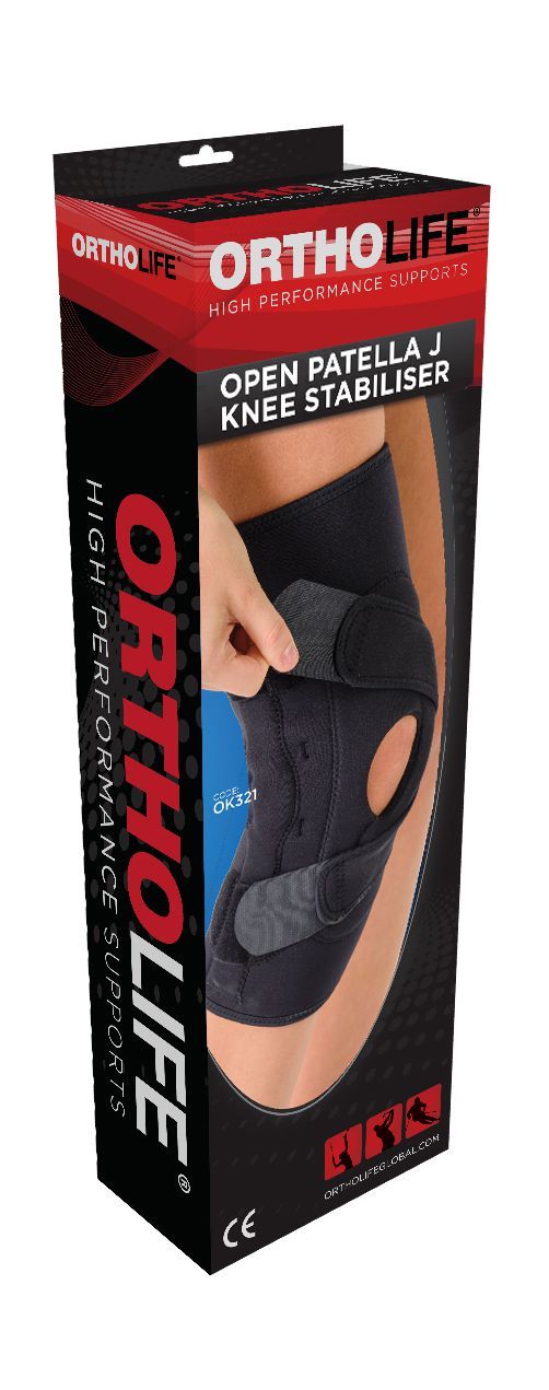 Ortholife Open Patella J Knee Stabiliser – product image 2