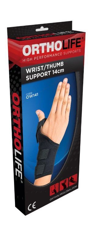 Ortholife Thermoplast Wrist Brace Short 14CM – product image 4
