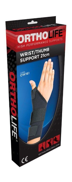 Ortholife Thermoplast Wrist Brace Long 21CM – product image 4