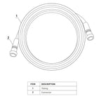 4m Oxygen Tubing Extension – Image 2