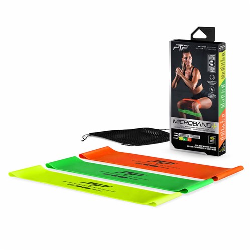 PTP MicroBand Plus resistance bands 3 pack