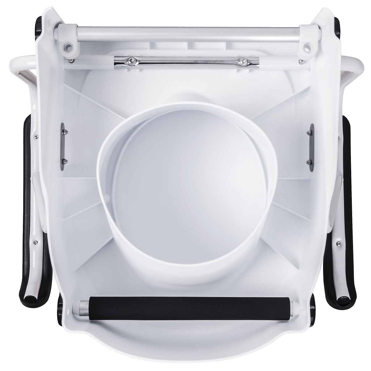 Adjustable Raised Toilet Seat with Armrests – Image 5