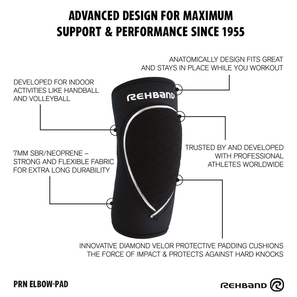Rehband PRN Elbow Pad Speed product features